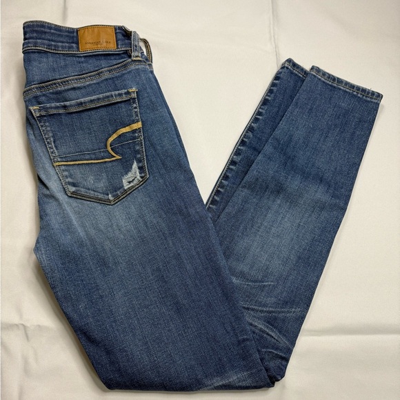 American Eagle Outfitters Denim - American Eagle Outfitters Women's Skinny Jeans - Blue